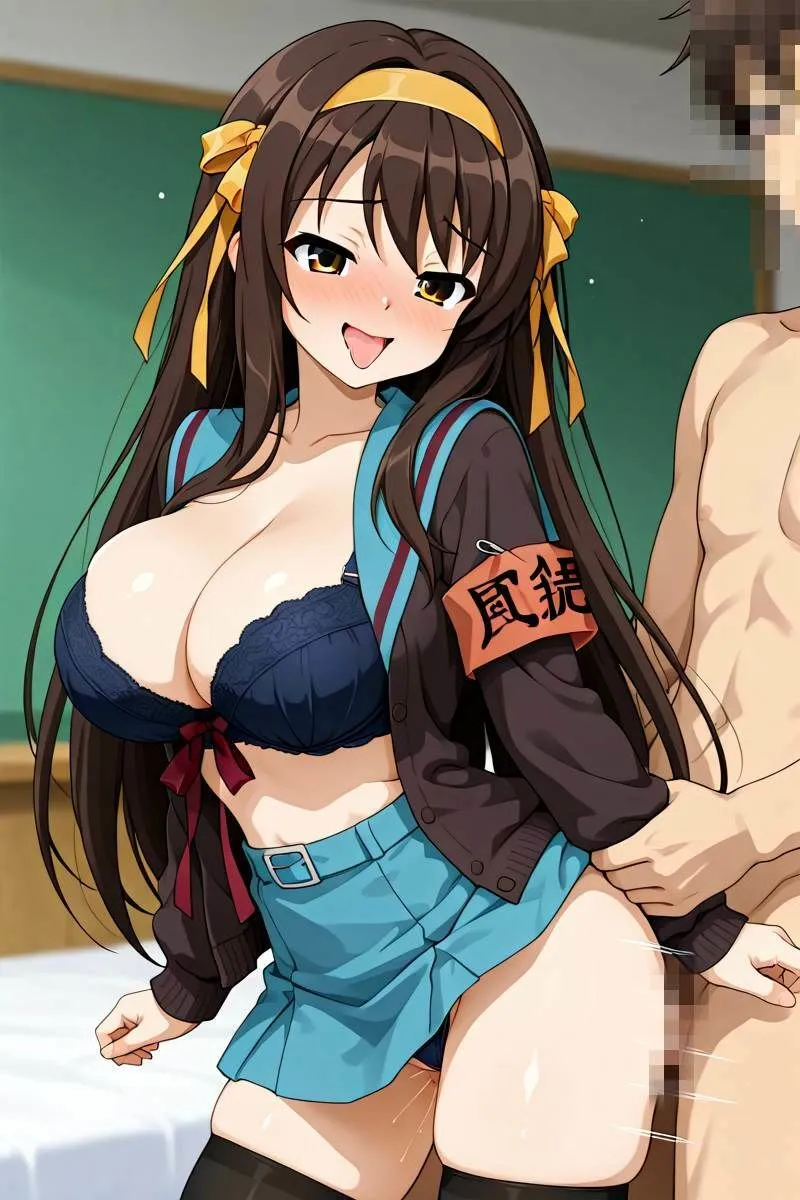 AAiAi 涼宮ハ◯ヒとラブラブアヘ顔えっちCG集 d_675003