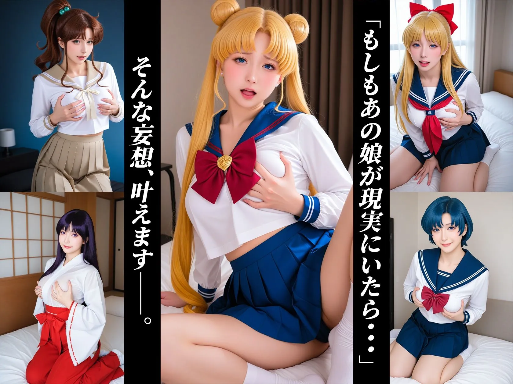 ゴリ夢中 【動画】もしもあの娘が現実にいたら…〜美少女戦士編〜【フルボイス】 d_675006