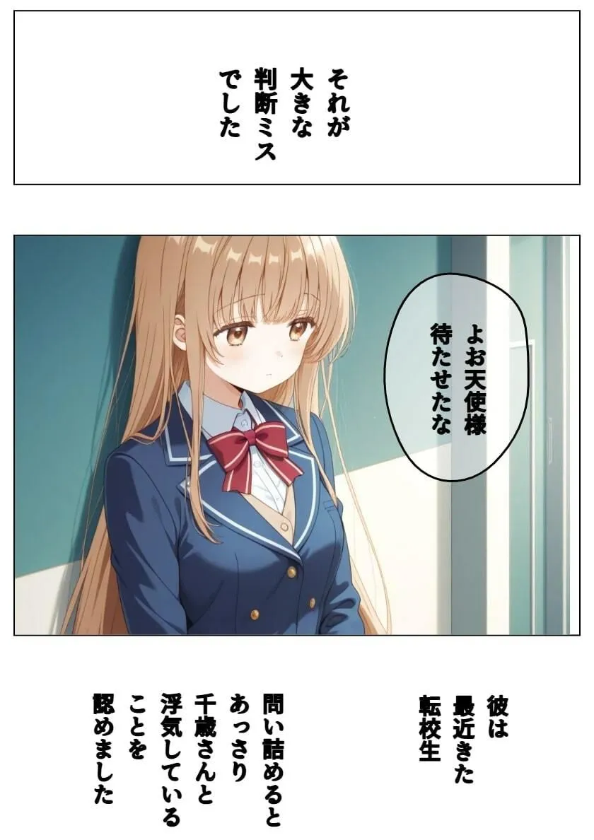 ピンクちゃん イケメン転校生に寝取られた天使様 d_677511