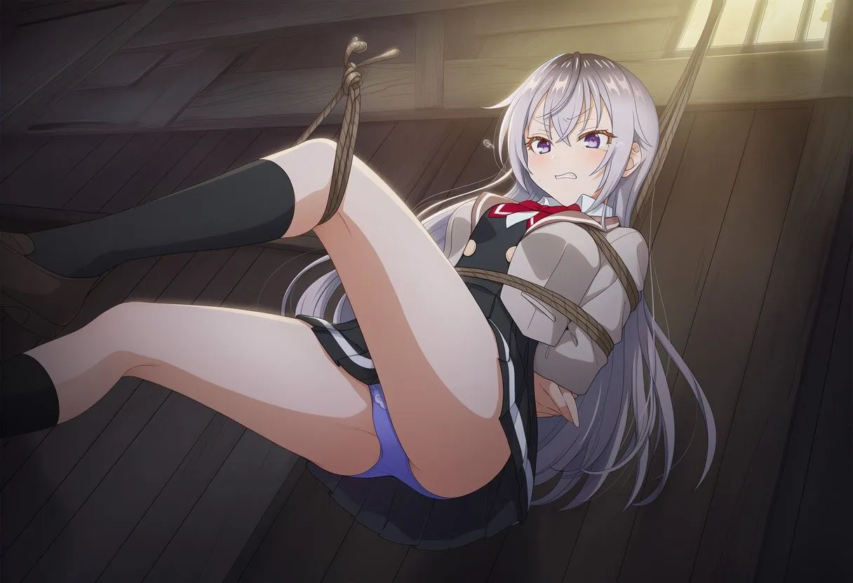 ニッチマン 羞恥!監禁されたアー◯ャの拘束!失禁!脱糞! d_678893