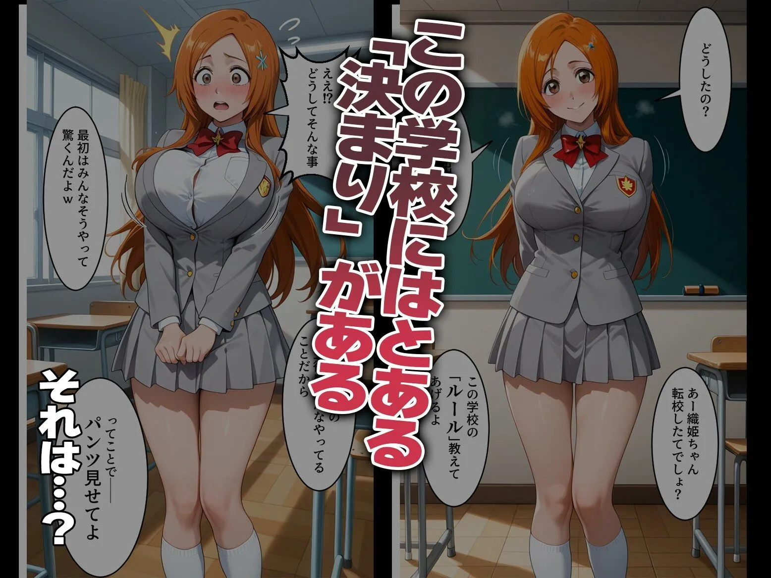 たこ焼きマン 強●性処理学校 私たちこのクラスのオナホです 乱●&●姫編 d_678911