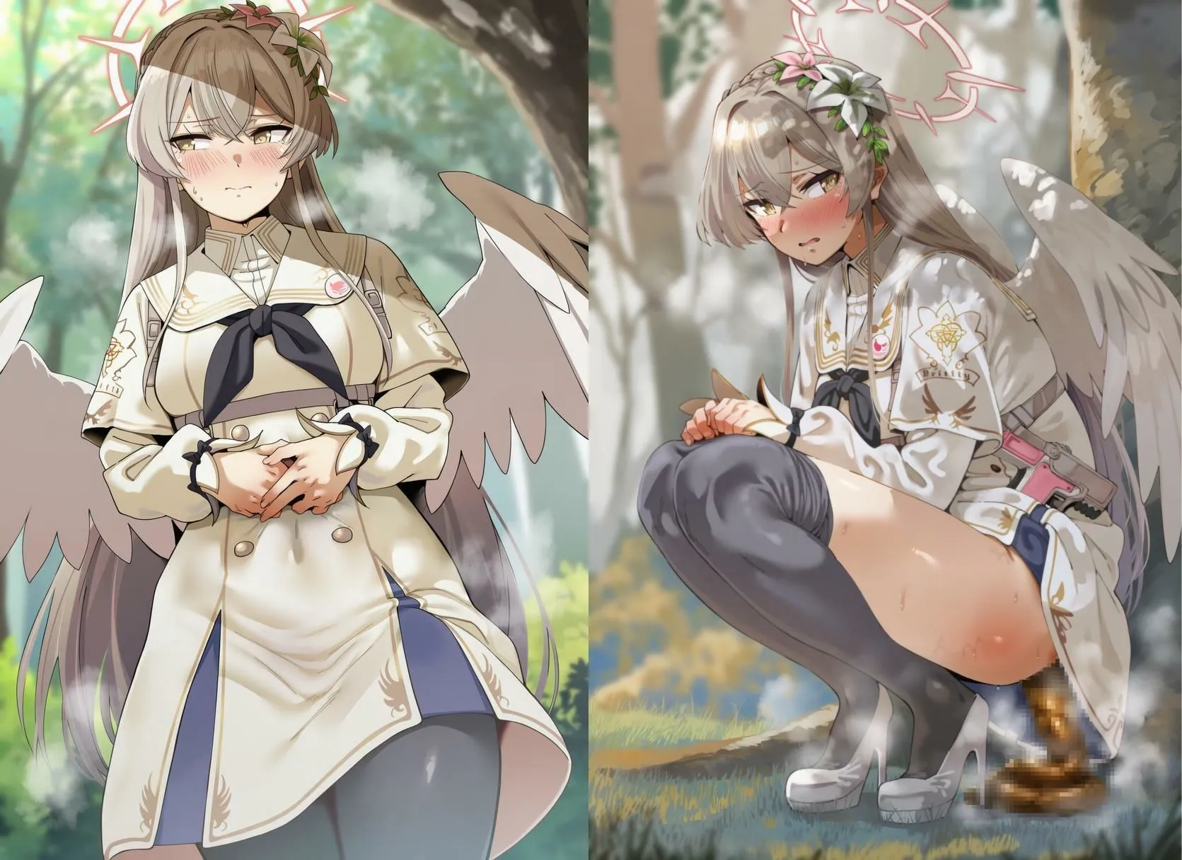 スカトロ工房 ブ○ーアーカイブ 脱糞スカトロCG集 ティーパーティー編 （ミカ・ナギサ・セイア） d_679199