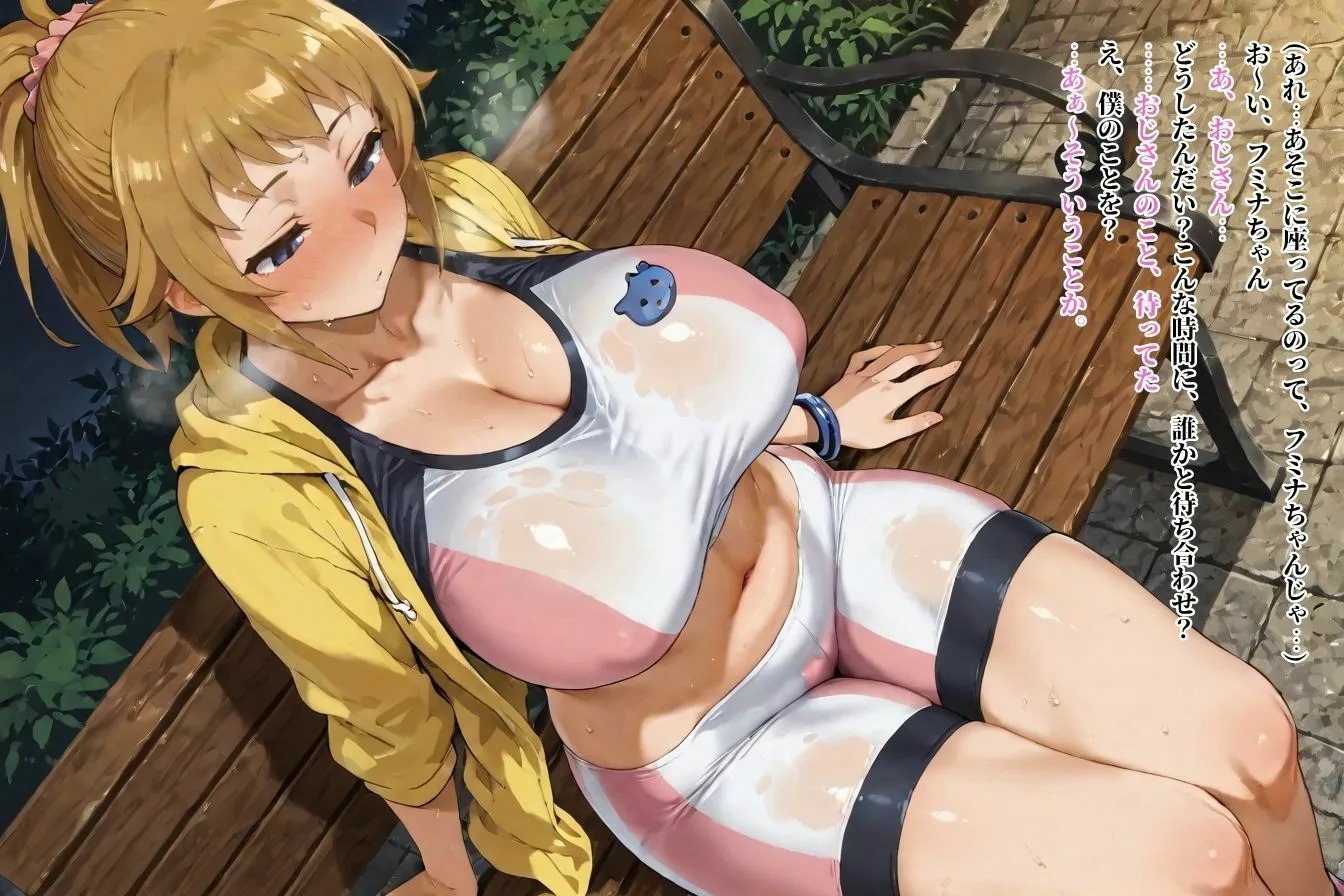 NTRELION ぱぱ活◯◯生FMNちゃんがおじさんのマゾメスちんぽ奴●になるまで(はーと) d_679423