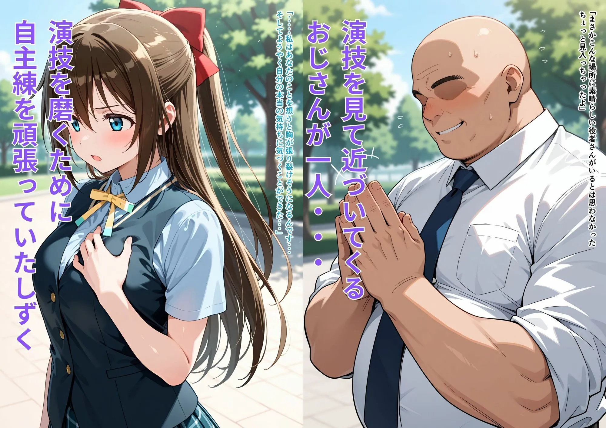 はやふ 私に教えてくださいっ！  演技と恋と...エッチの気持ち良さを d_680466