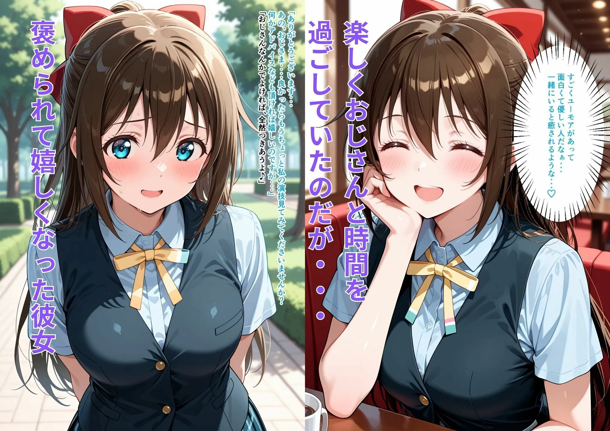 はやふ 私に教えてくださいっ！  演技と恋と...エッチの気持ち良さを d_680466