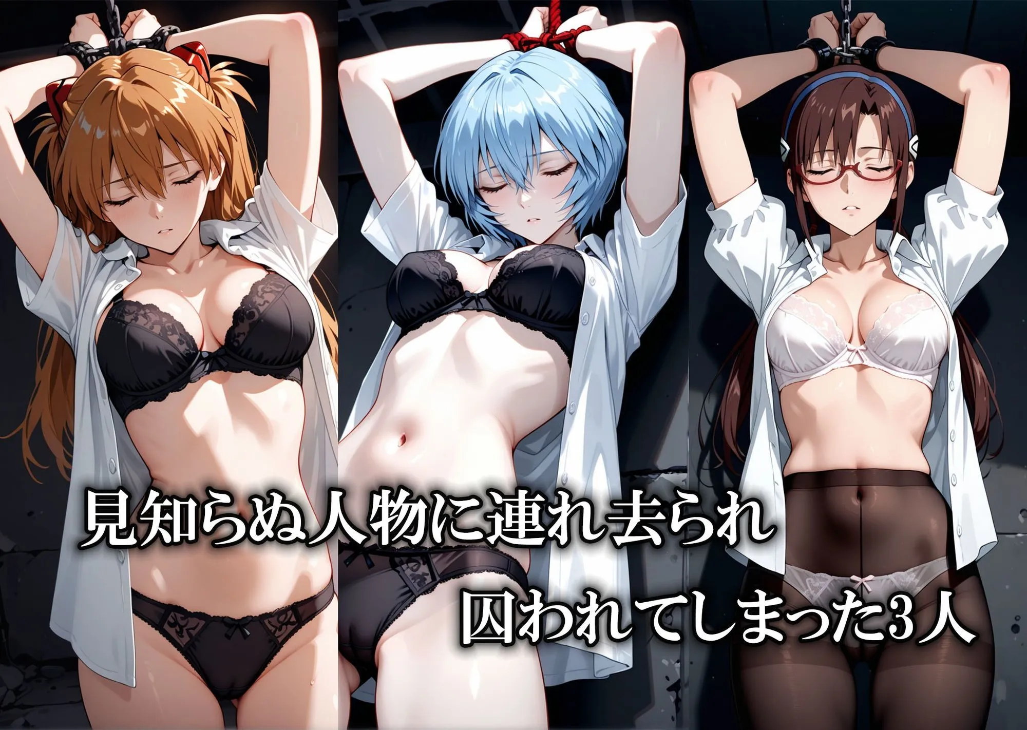 うどん 監禁ヒロインズ  連れ去られた女たち  アスカ・マリ・レイ編 d_681316