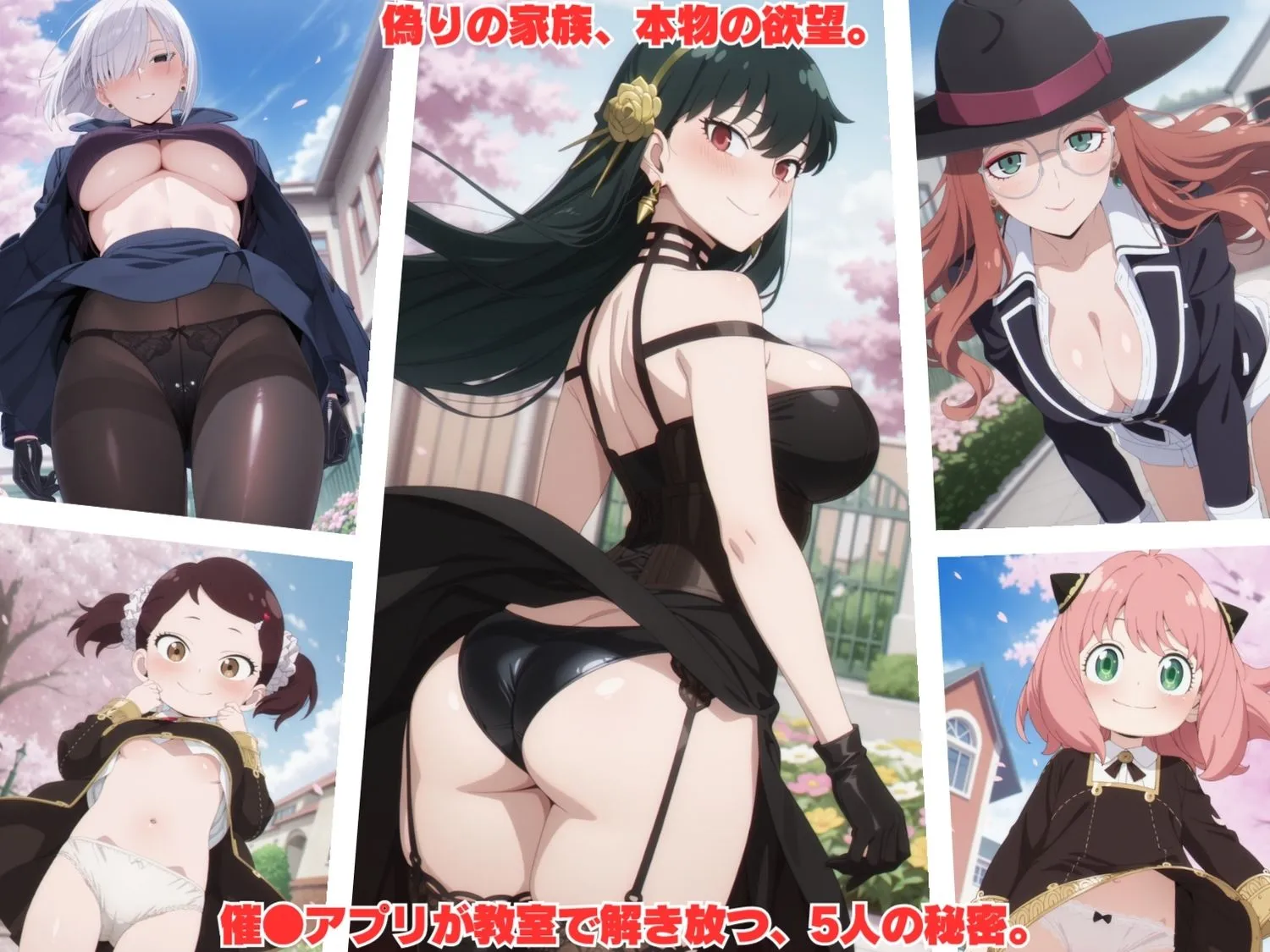 種付けハーレム王国 スパイ、殺し屋、そして教室の罠  〜催●アプリが繋ぐ、偽りの家族と本物の欲望〜 d_681596