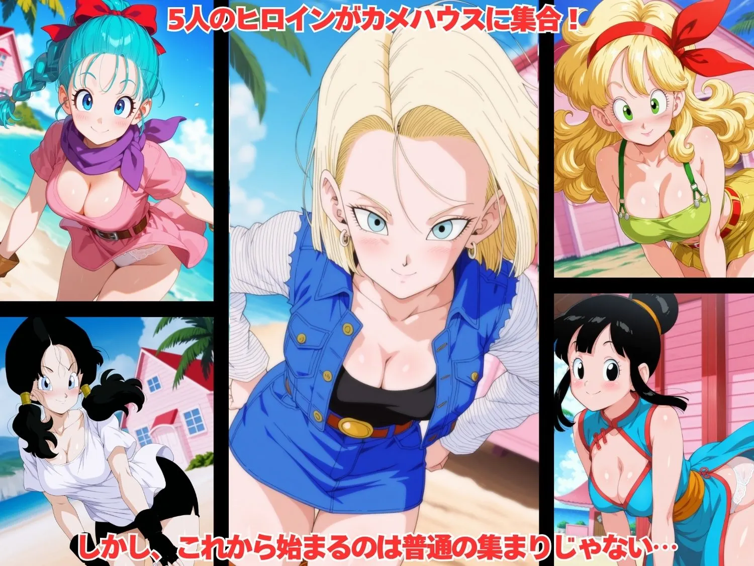 おとなミルキィ団 【寝取られ】カメハウス催●ハーレム計画 d_681898