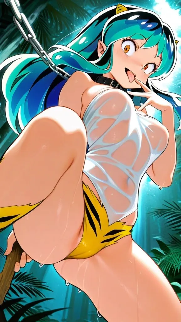 AI美少女研究会 【うる星や〇ら】ラ〇ちゃん  ヌードイラスト集  トップレスだっちゃ d_682481