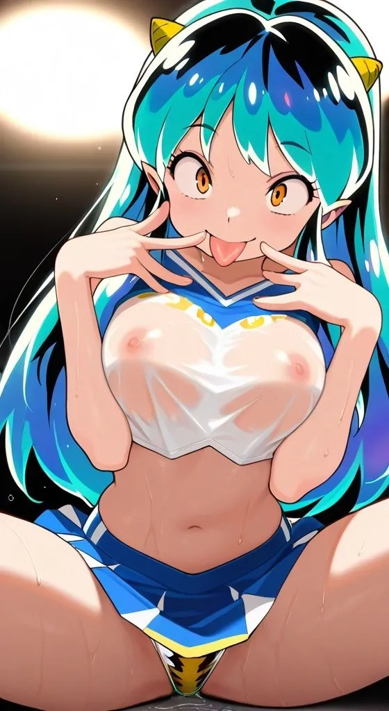 AI美少女研究会 【うる星や〇ら】ラ〇ちゃん  ヌードイラスト集  トップレスだっちゃ d_682481