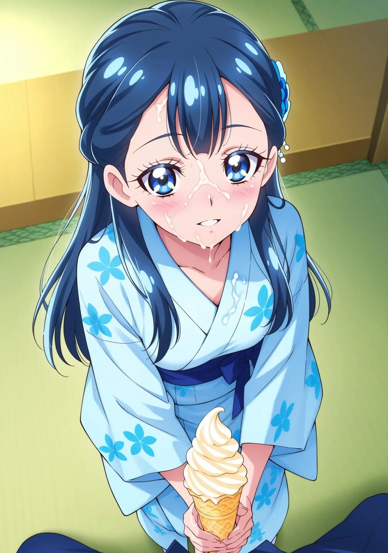 九情承太郎商店 虹かけ誌  プリキュア  イラスト集15 薬師寺さあや  ハグだけで済みますか? d_683049