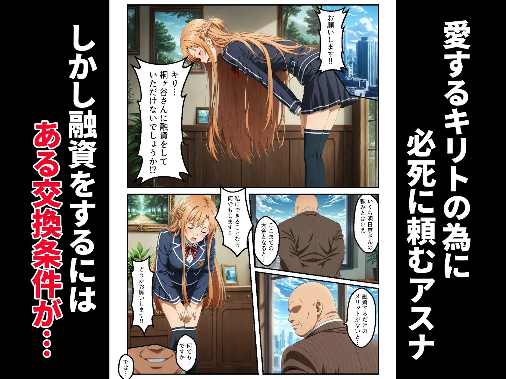 なんのこっ茶本舗 契約性交 〜アスナが堕ちるまで〜 d_685815