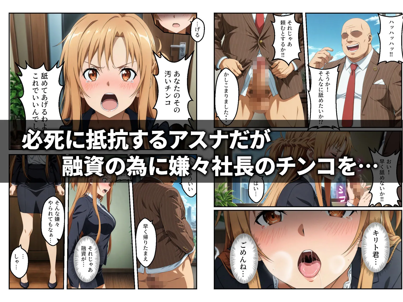 なんのこっ茶本舗 契約性交 〜アスナが堕ちるまで〜 d_685815