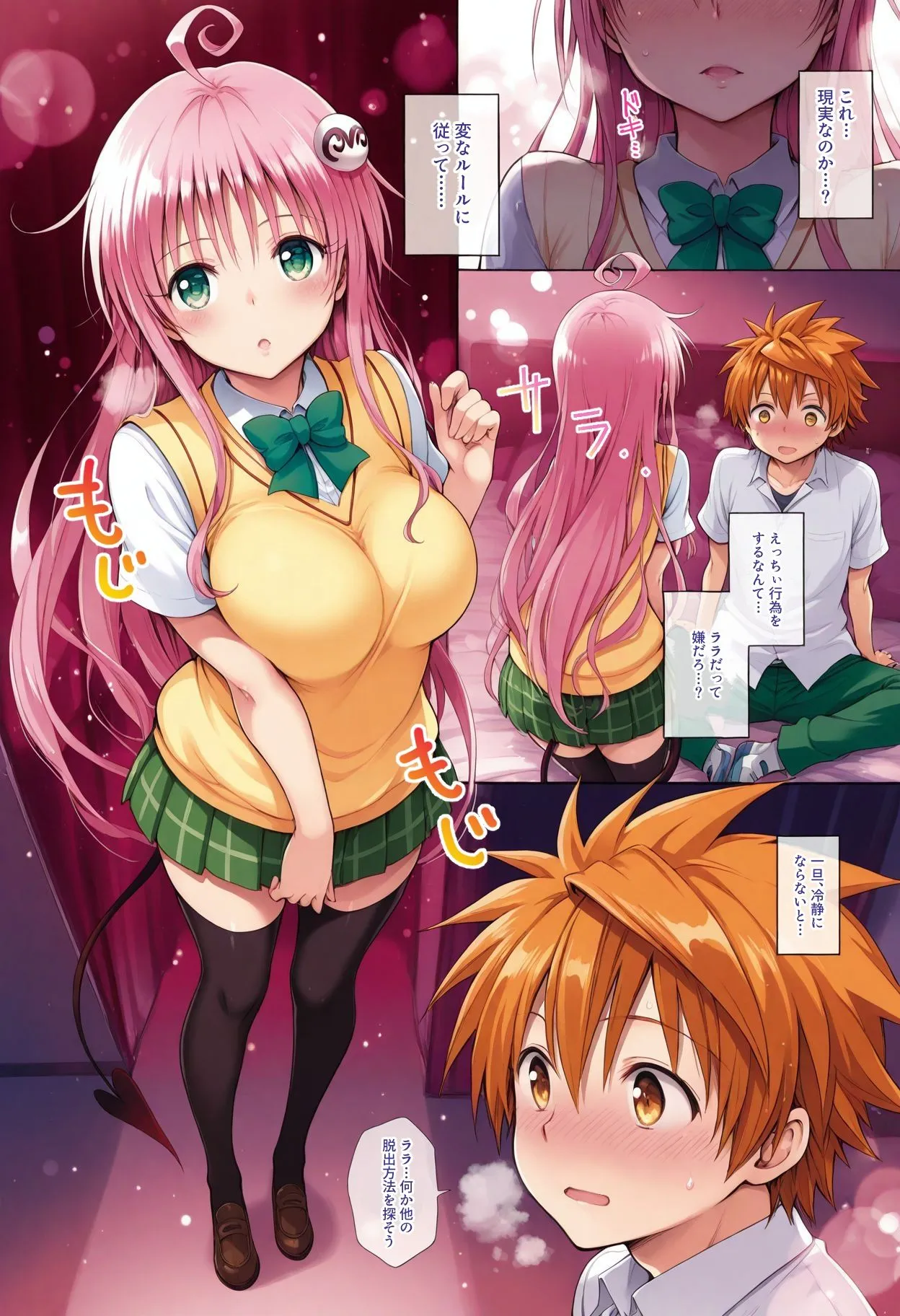 ニジソー本舗 ララとセックスしないと出られない部屋【フルカラー漫画】 d_686671