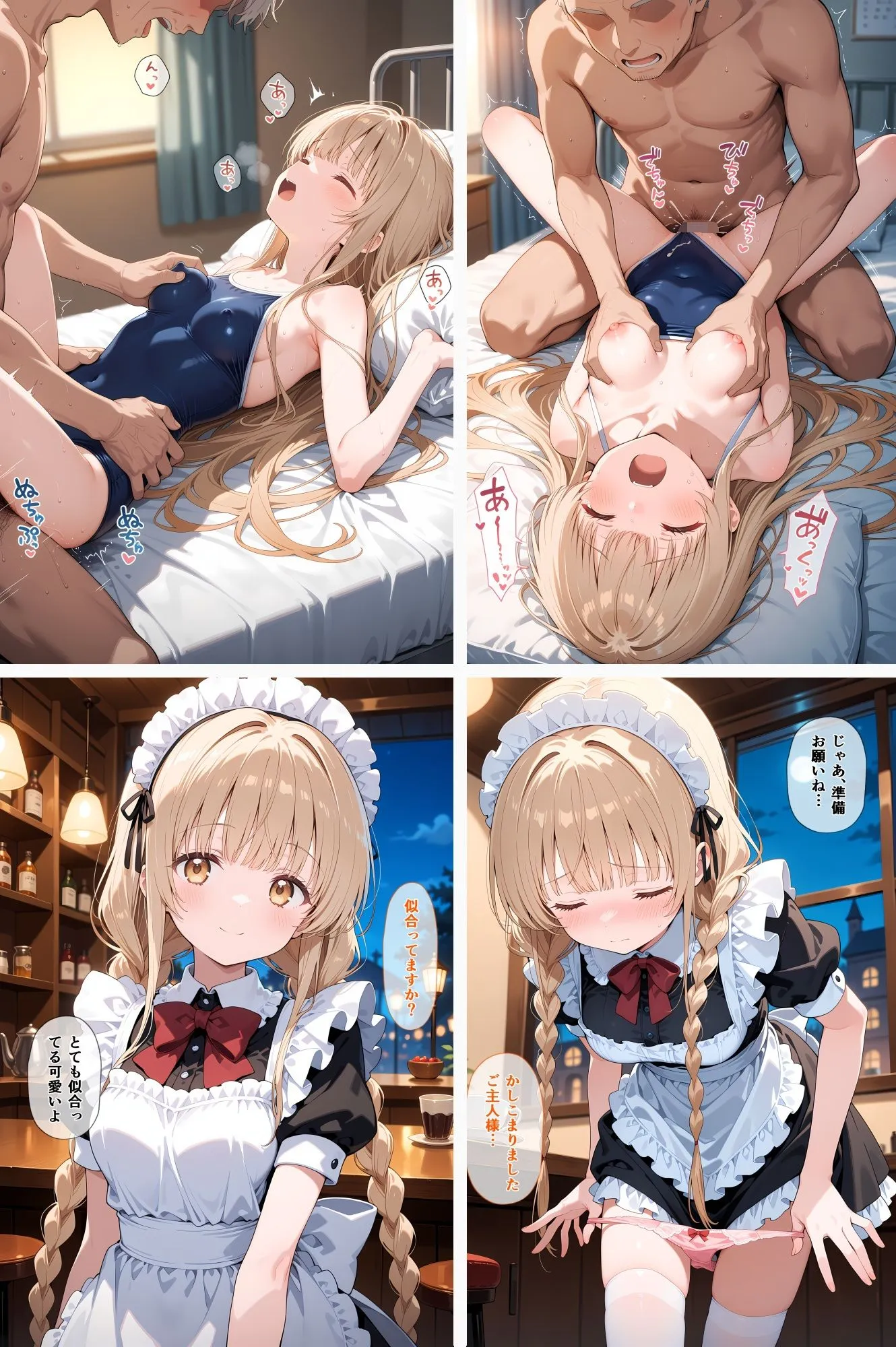 なつラボ 天使のパパ活 〜お隣の天使様がいつの間にかおじさんと寝ていた件〜 d_686763