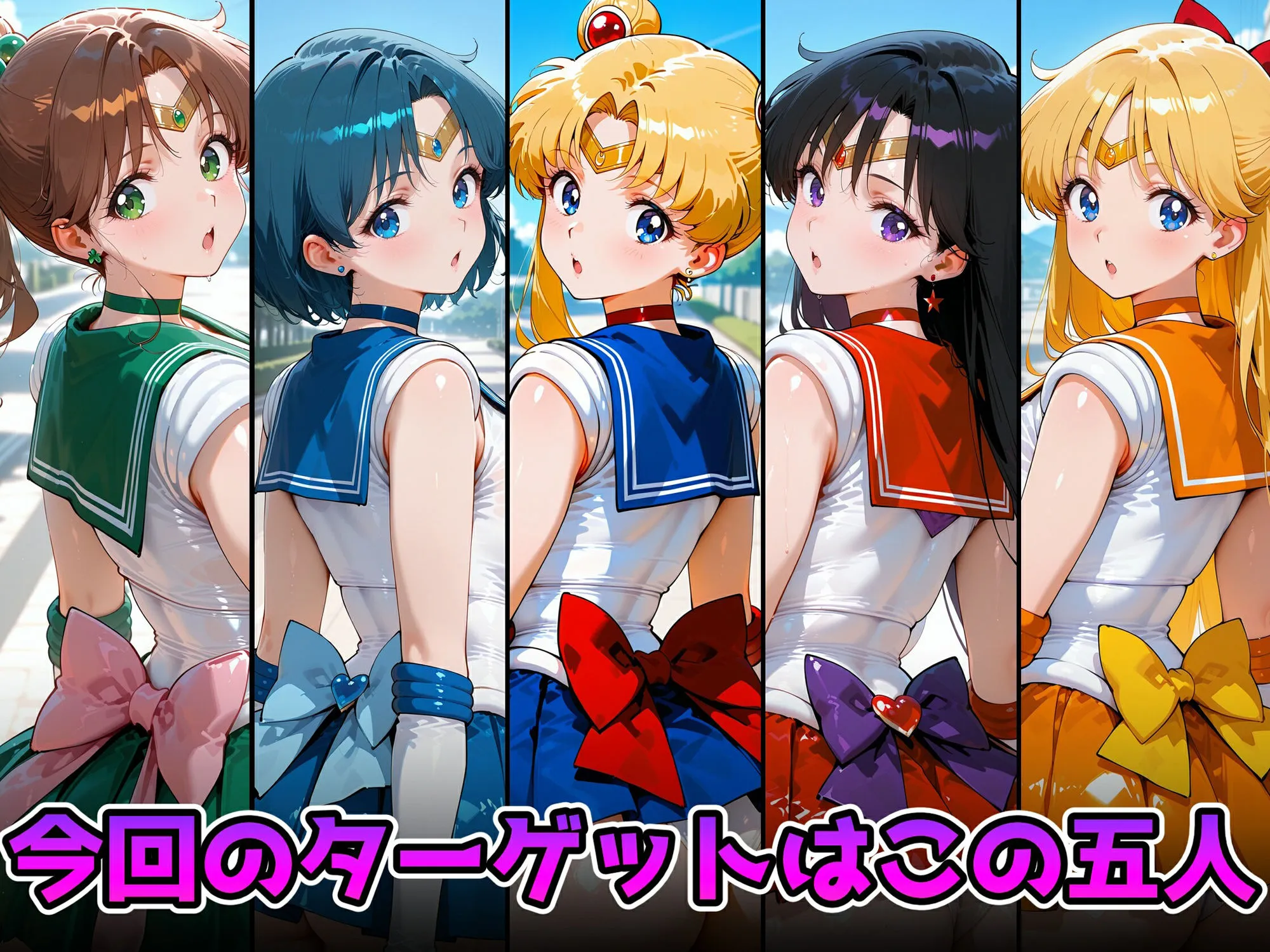 朱月 抵抗できないヒロインたちを快楽堕ちさせてみた  セーラー〇ーン編 d_687167