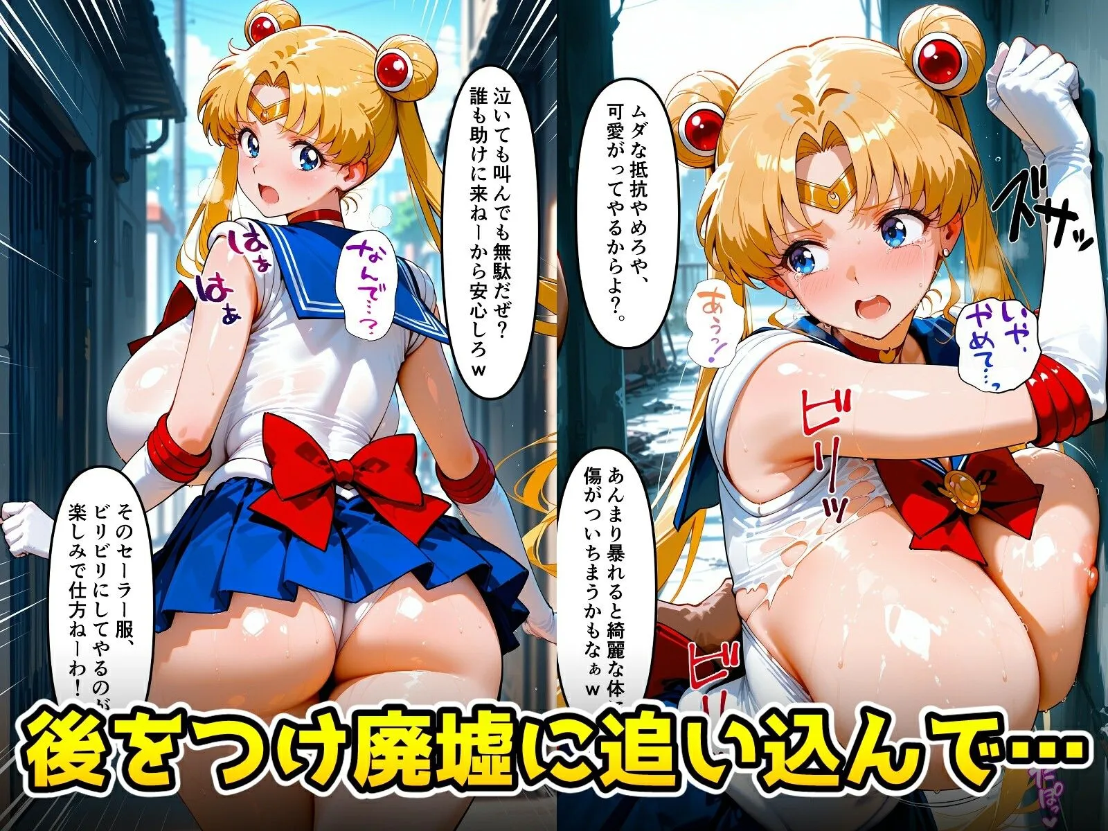 朱月 抵抗できないヒロインたちを快楽堕ちさせてみた  セーラー〇ーン編 d_687167