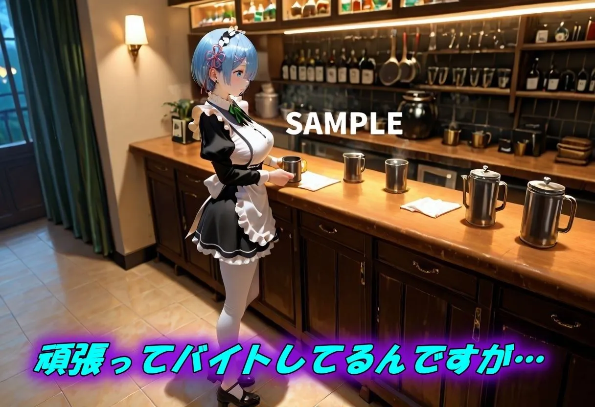 Trident（トライデント） バイトでミスしまくり罰として裸エプロン d_687904