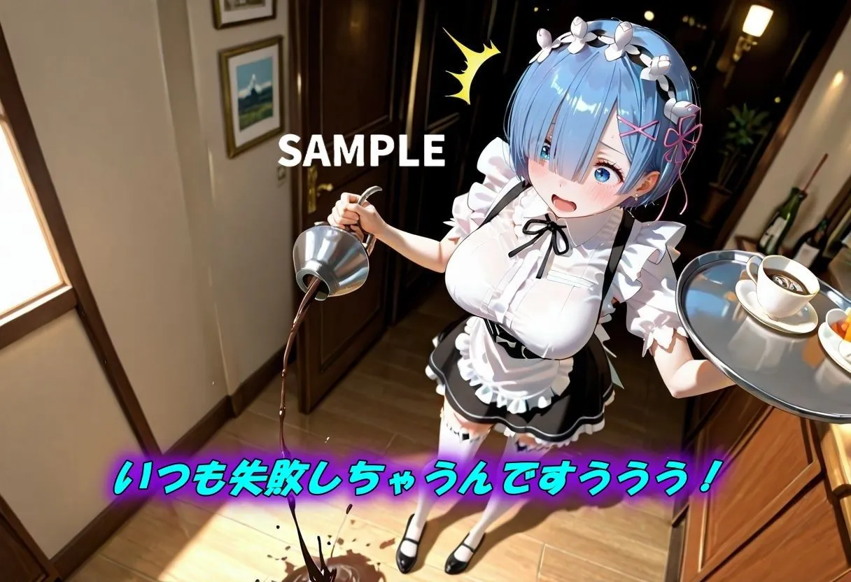 Trident（トライデント） バイトでミスしまくり罰として裸エプロン d_687904