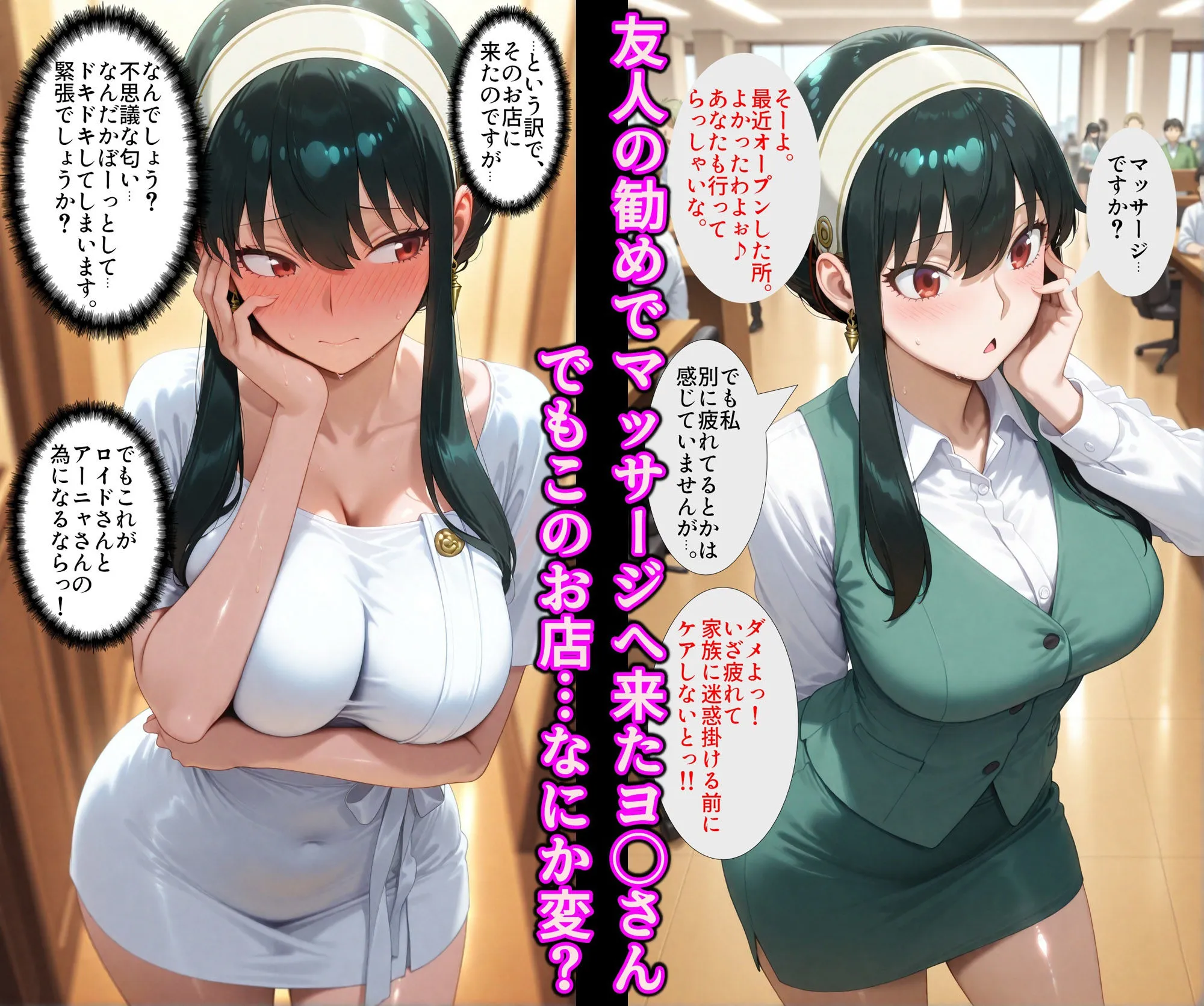 アヘ顔好き集まれ！！ぬき処・朱作 発情・暗示・洗脳   快楽に堕ちる  媚薬マッサージにハマった奥さま 発情暗示で俺専用すけべオナホ d_691135